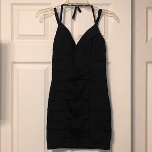 A black dress
